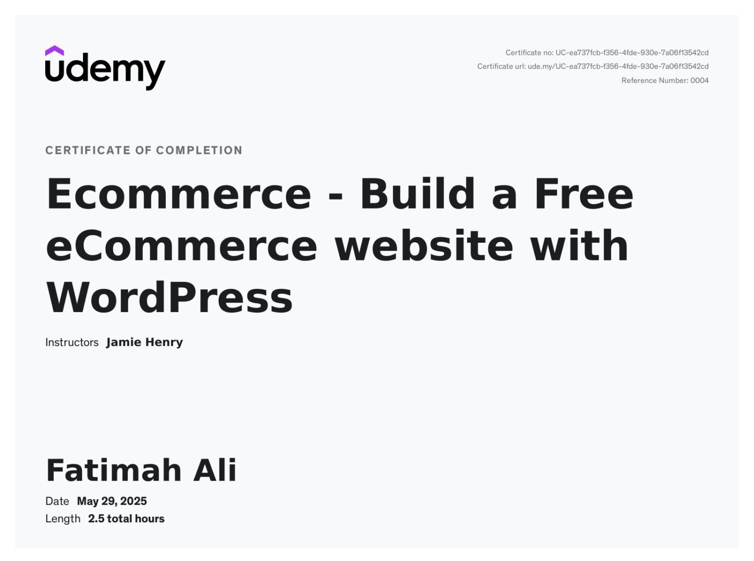 Ecommerce Certifications