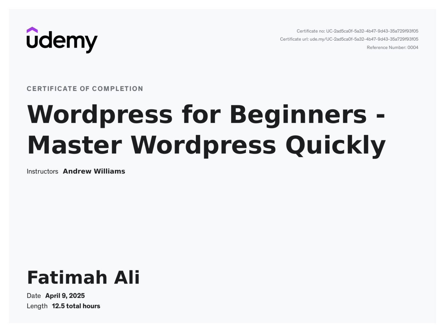 Master Wordpress Certifications