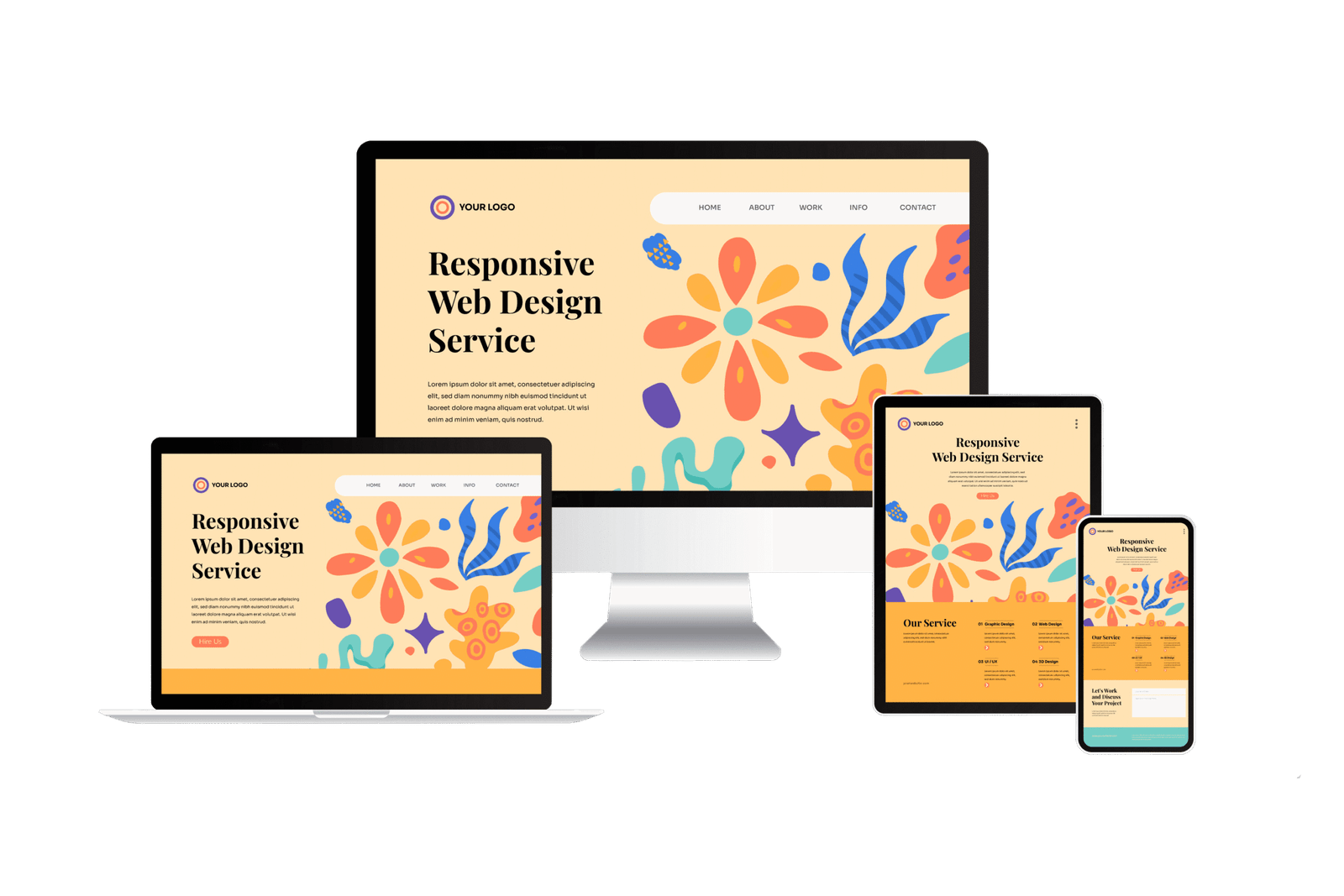 Responsive Web Design Professional Website Image