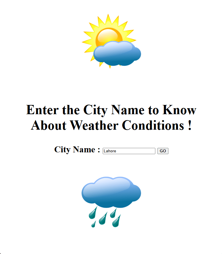 Weather Update App Weather Update App Image