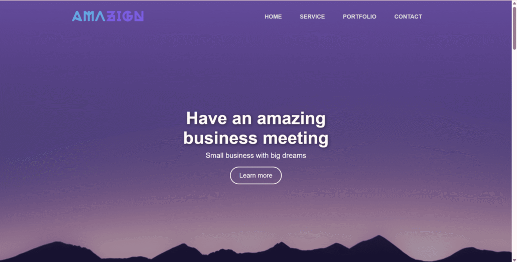 Amazion Landing Page Hero Section Image