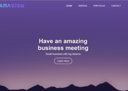 Amazion Landing Page Hero Section Image