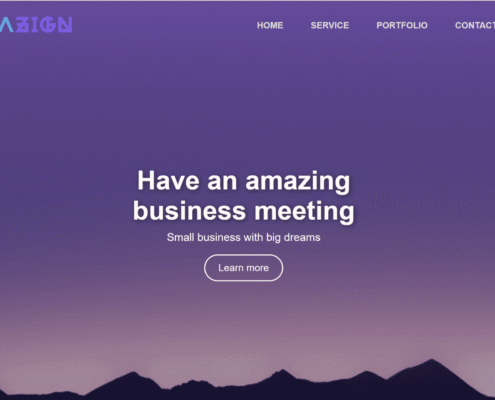 Amazion Landing Page Hero Section Image