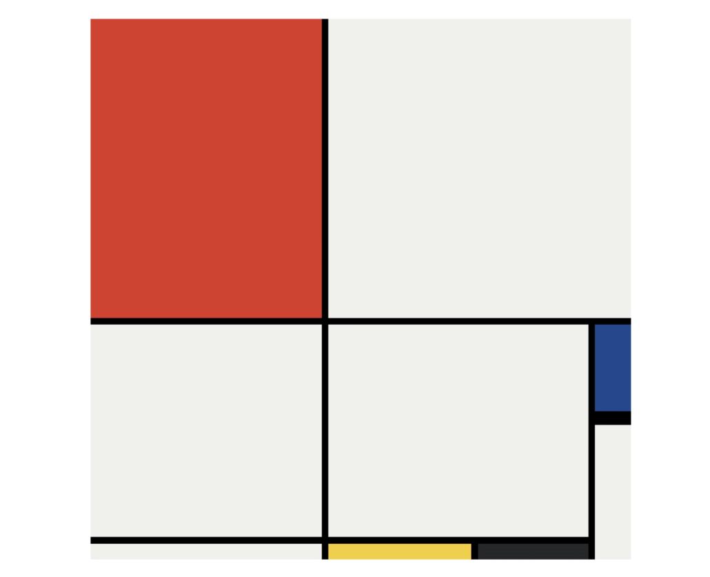 CSS Grid Mondrian Project Image