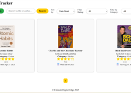 Book Tracker Web Application Image