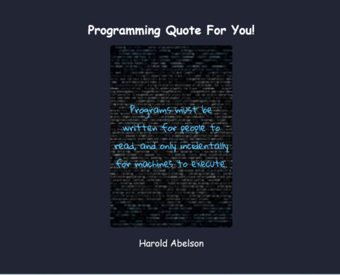 Programming Quotes App Image