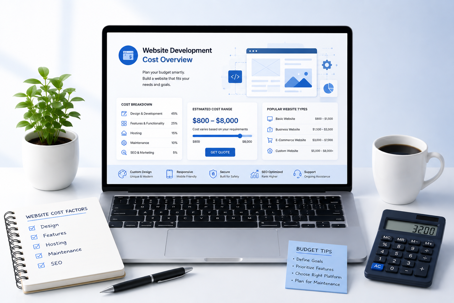 Website Development Cost Overview