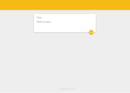 Keeper App - React Note Taking Application Website Image