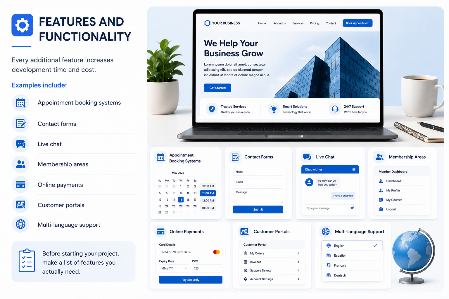 Features and Functionality Features and Functionality Image