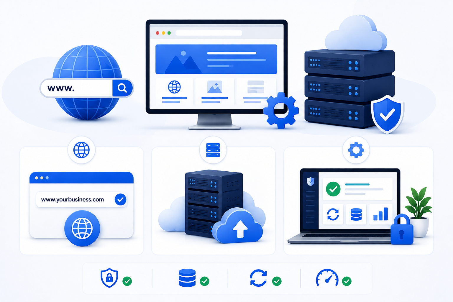 Domain, Hosting, and Maintenance Domain, Hosting, and Maintenance Image