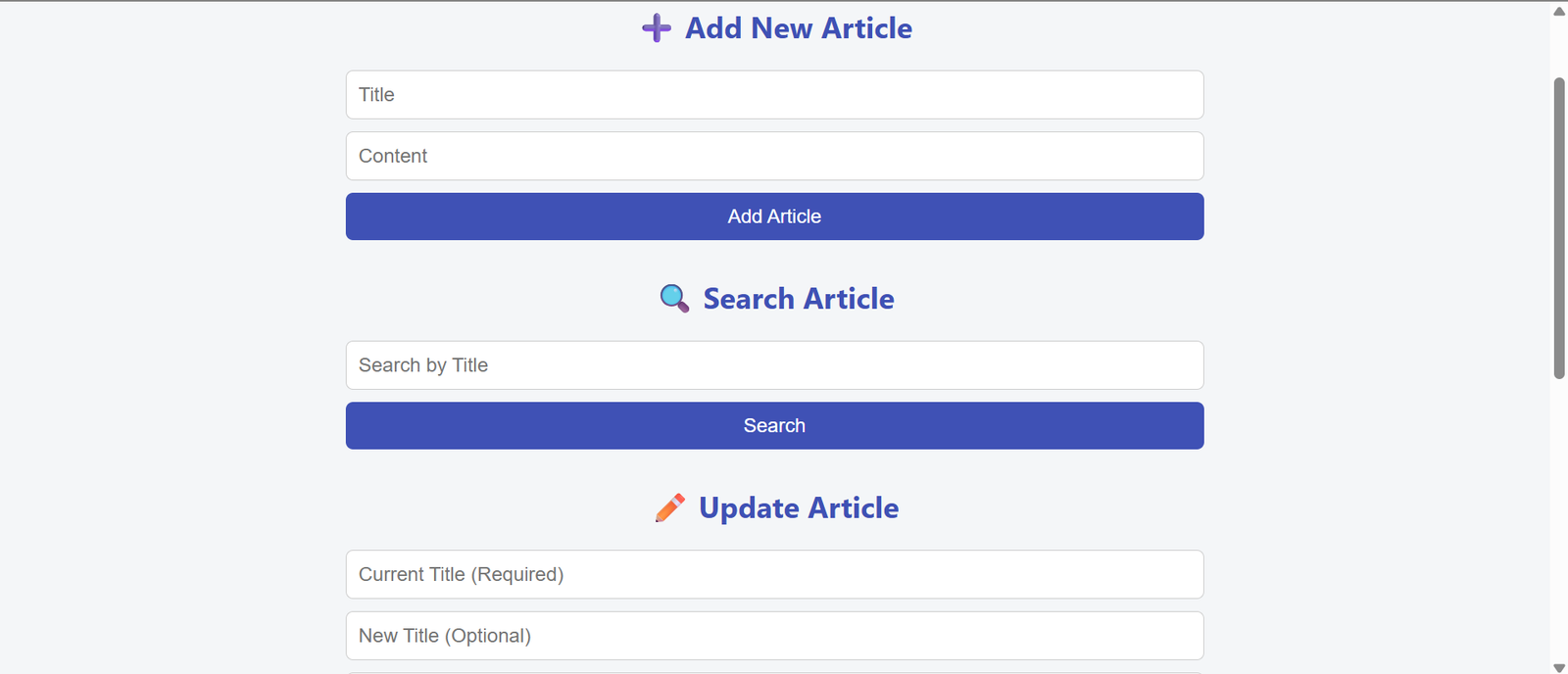 Wiki App