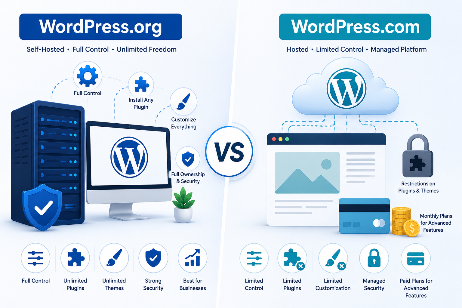 Wordpress.og Vs Wordpress.com